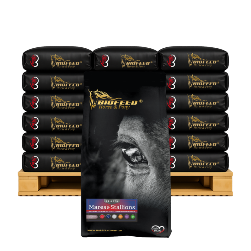 MARES & STALLIONS PELLET 40 X 25KG