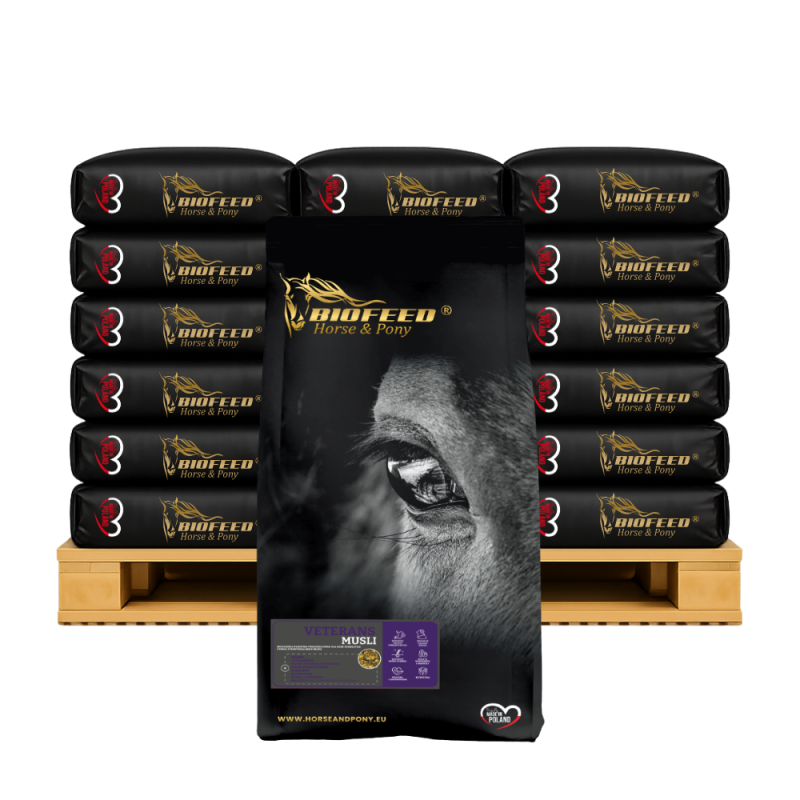 VETERANS MUSLI 50 X 20 KG