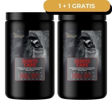 [1+1 GRATIS] Suplement na stawy dla koni BIOFEED Horse & Pony Joints Care 900 g (słoik PET)
