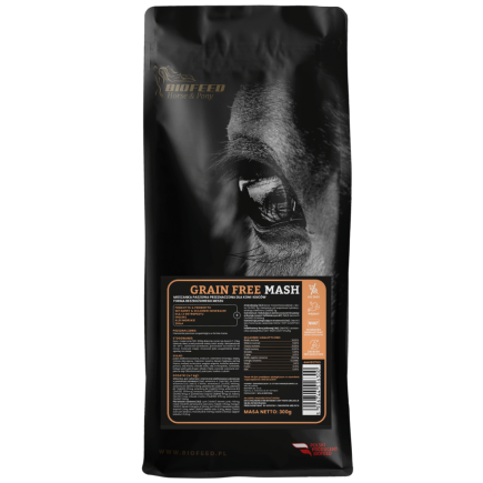 Próbka BIOFEED Horse & Pony Grain Free Mash 300 g (stabilopack)