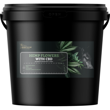 BIOFEED Horse & Pony Hemp Flowers with CBD 2 kg