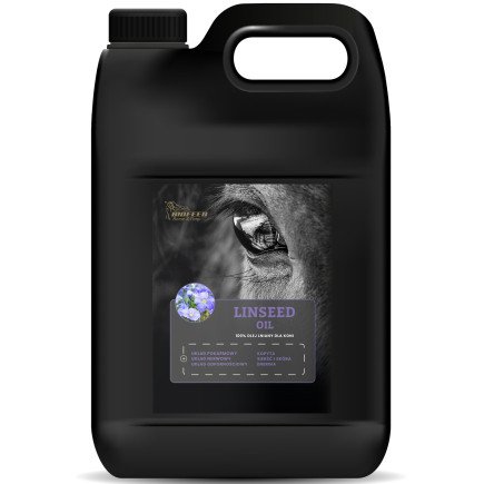Olej lniany dla koni BIOFEED Horse & Pony Linseed Oil 4,5 l