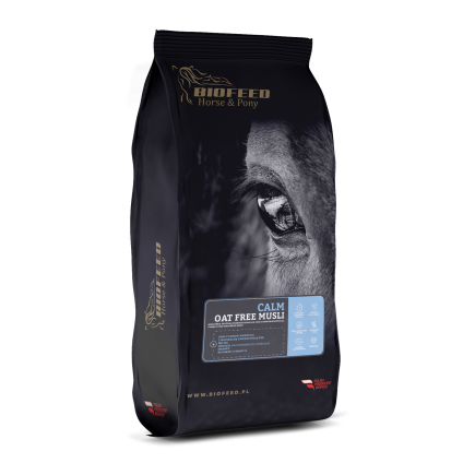 BIOFEED Horse & Pony Calm Oat Free Musli 20 kg