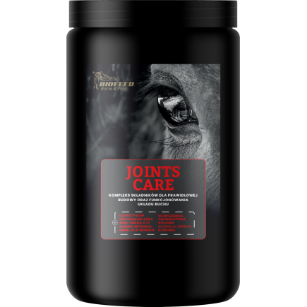 Suplement na stawy dla koni BIOFEED Horse & Pony Joints Care 900 g (słoik PET)