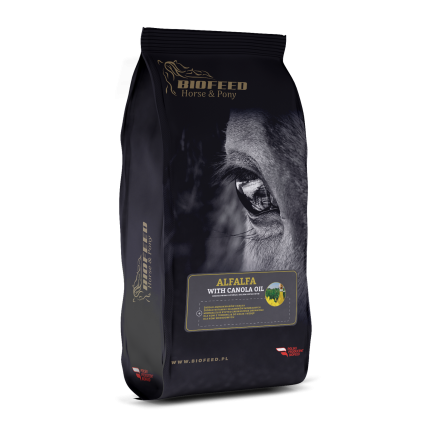 BIOFEED Horse & Pony Alfalfa with canola oil 12,5 kg