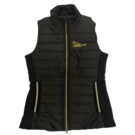 Pikowana kamizelka TORPOL z logo BIOFEED Horse & Pony (męska)