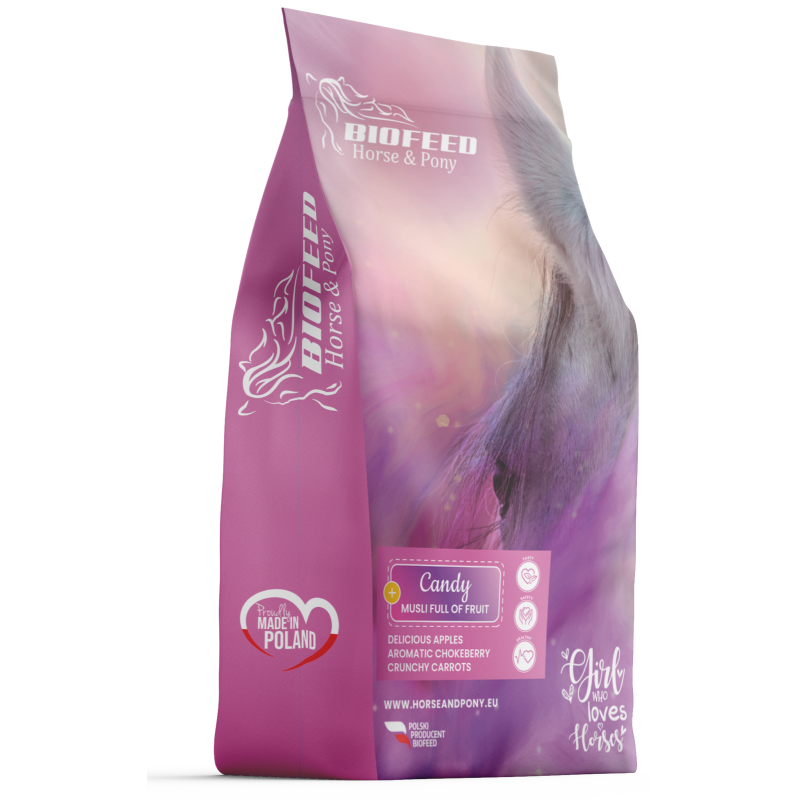BIOFEED Horse & Pony Candy Musli Full of Fruit 20 kg BIOFEED Horse & Pony Candy Musli Full of Fruit 20 kg