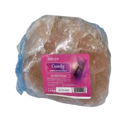 BIOFEED Horse & Pony Candy Himalayan salt 1,5 kg