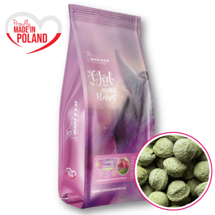 BIOFEED Horse & Pony Candy Cookies Apples with spirulina 900 g