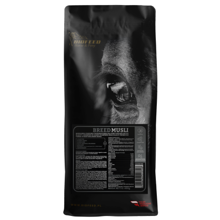 Pakiet próbek musli BIOFEED Horse & Pony - 3x 400 g (stabilopack)