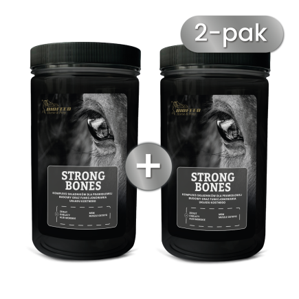 ZESTAW: BIOFEED Horse & Pony Strong Bones 2x 900 g (słoik PET)