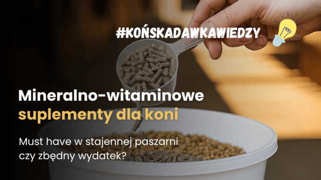 Suplementy dla koni – czy "dodatkowe" witaminy i minerały są niezbędne?